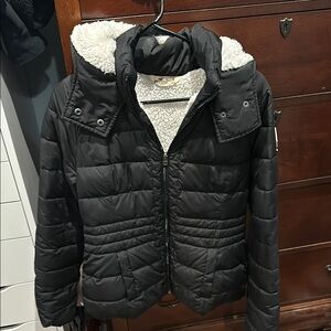 Women's Black Quilted Jacket